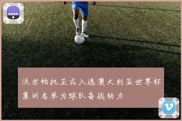 沃尔帕托正式入选澳大利亚世界杯集训名单为球队备战助力