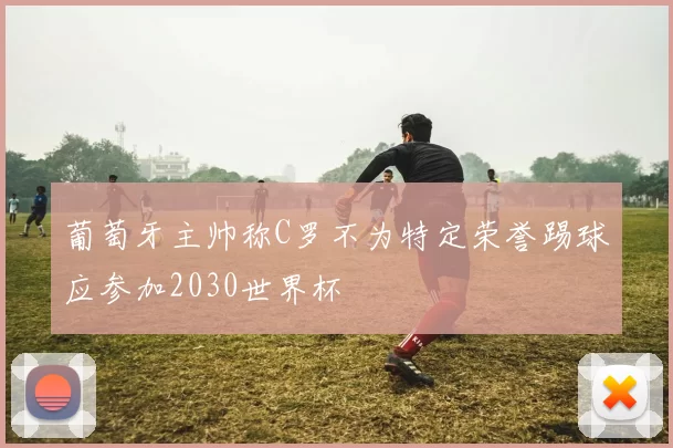 葡萄牙主帅称C罗不为特定荣誉踢球应参加2030世界杯